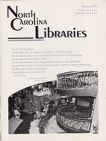 North Carolina Libraries, Vol. 53,  no. 4